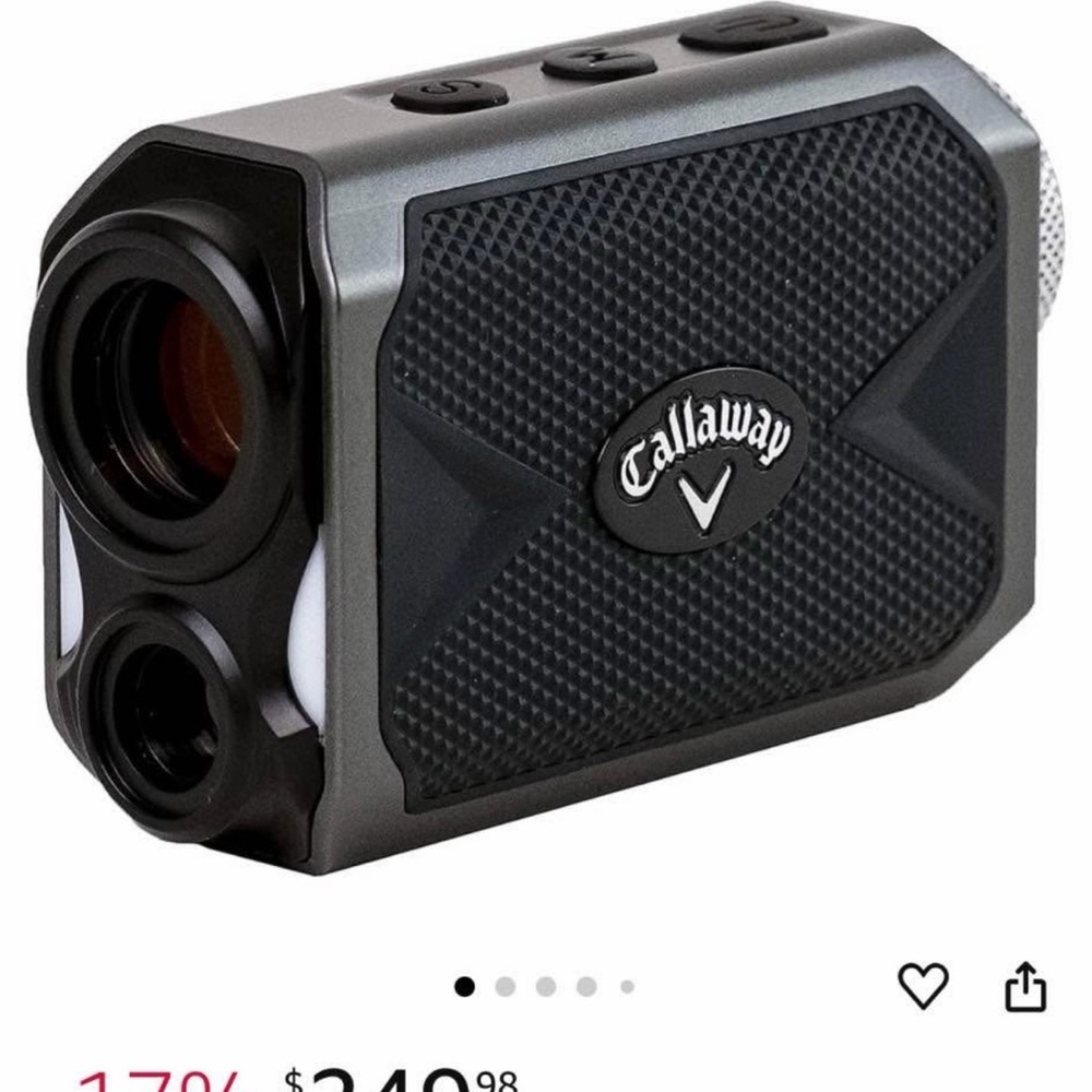 Callaway Black and Gray Golf Rangefinder